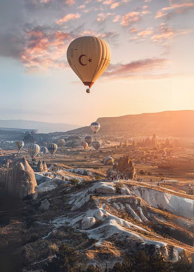 Cappadocia Hot Air Balloons at Sunrise