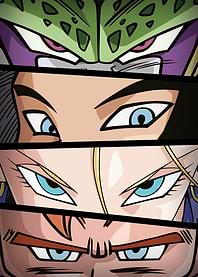 DBZ Eyes Androids