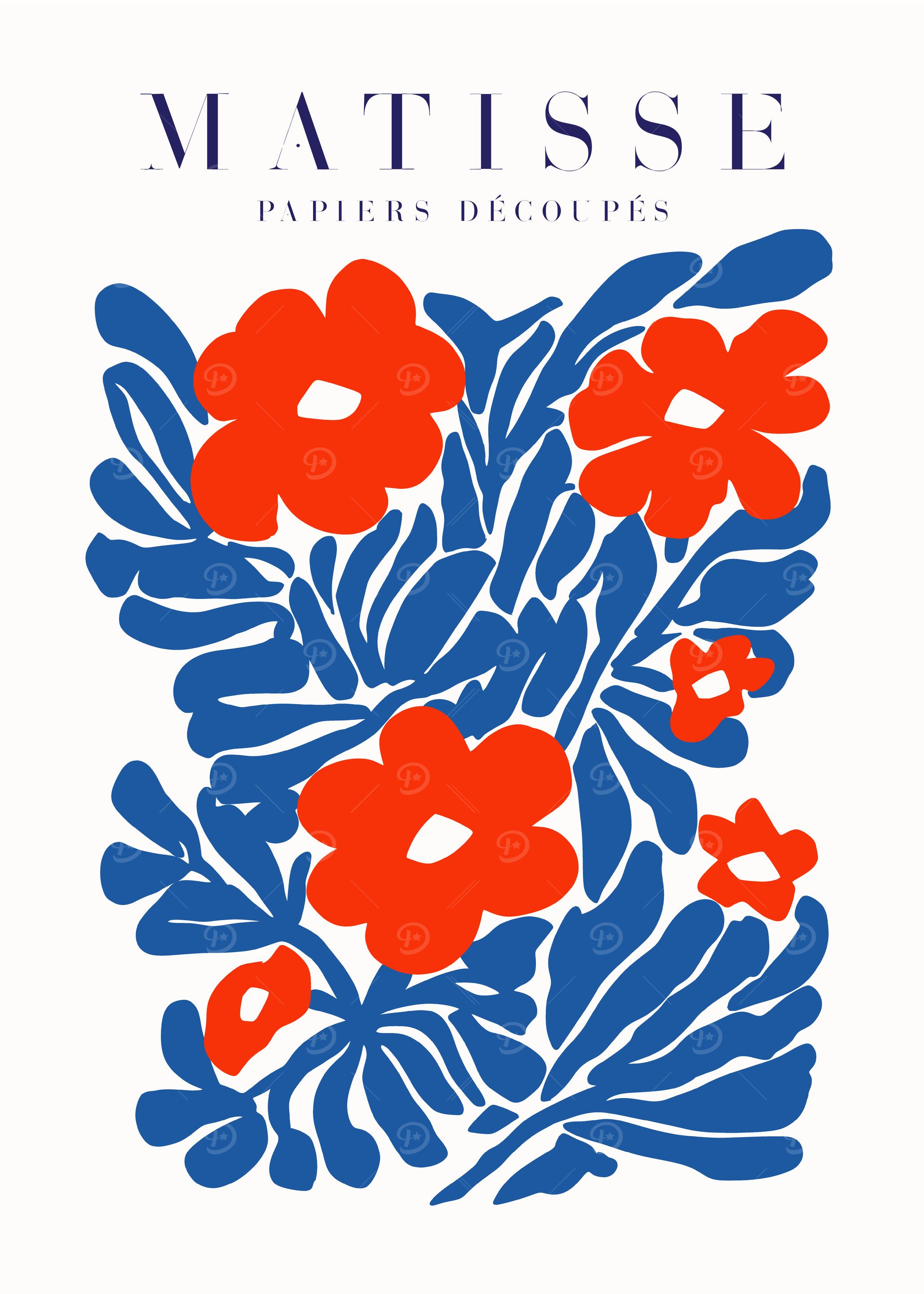 Matisse | Fleurs rouges