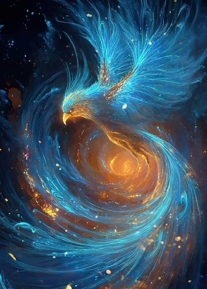 Celestial Phoenix Rising