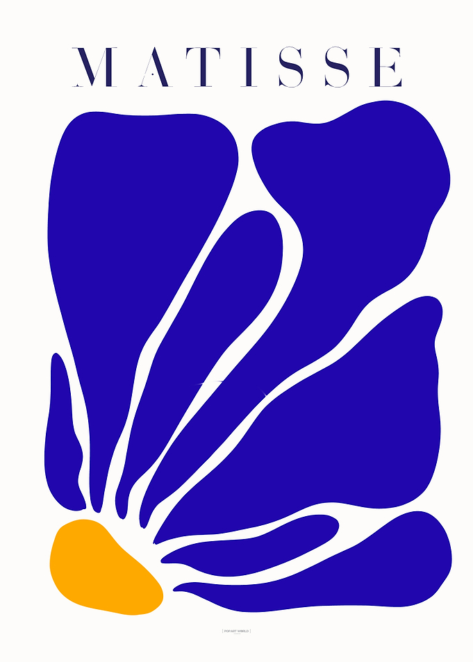 Matisse | Fleur bleu