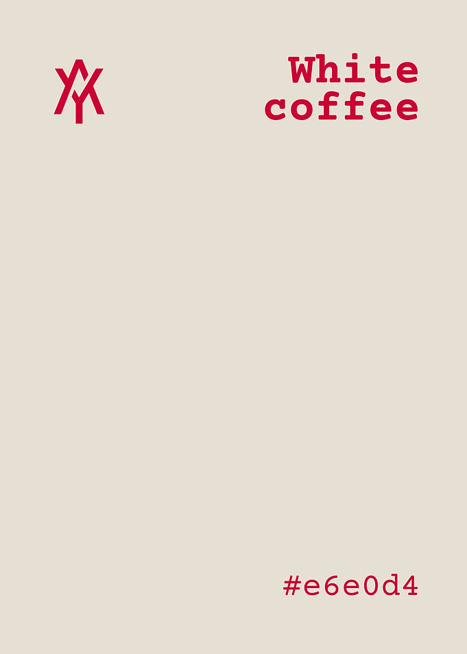 White Coffee Color Palette