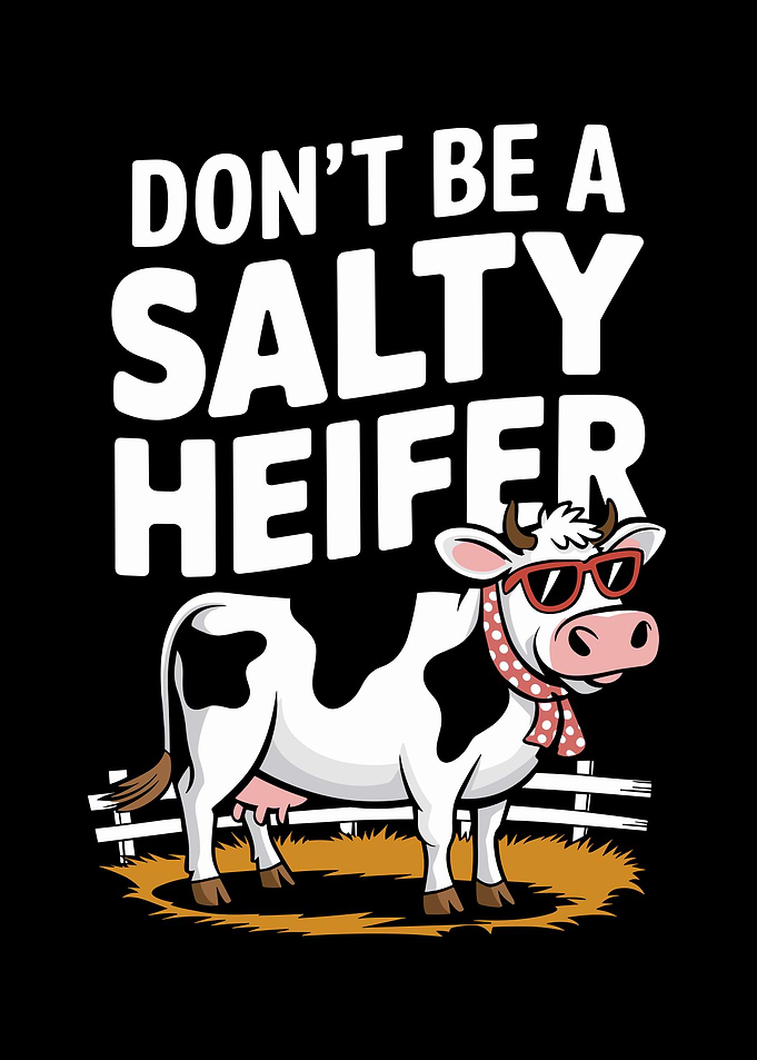 Don't Be A Salty Heifer