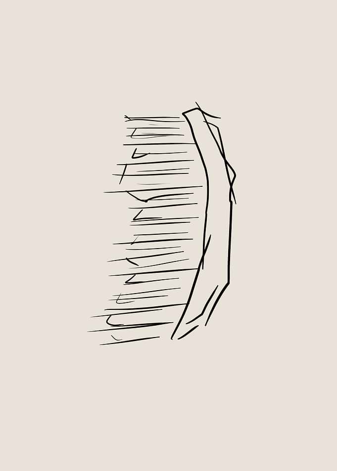 Comb Line Art