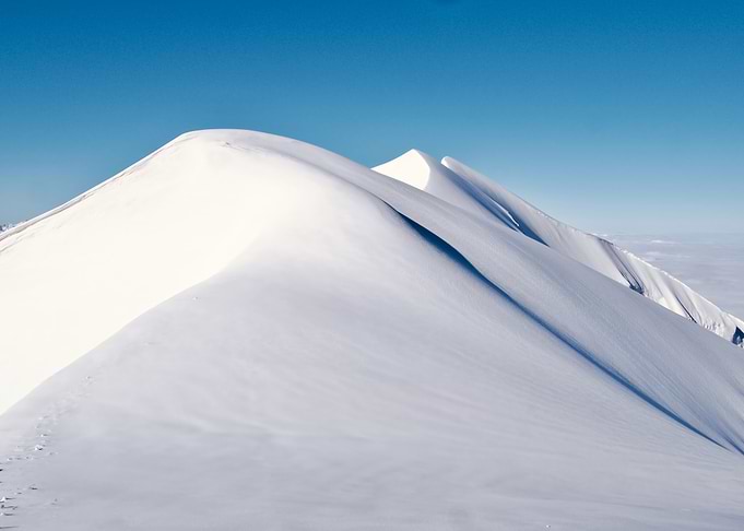 Snowy Peaks of Dômes de Miage