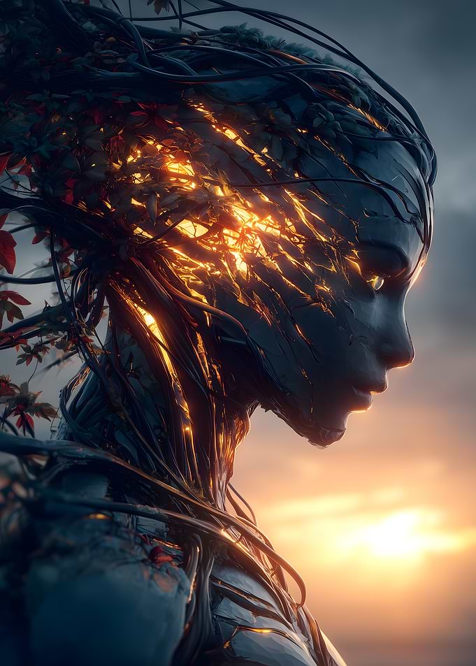 Nature Spirit at Sunset