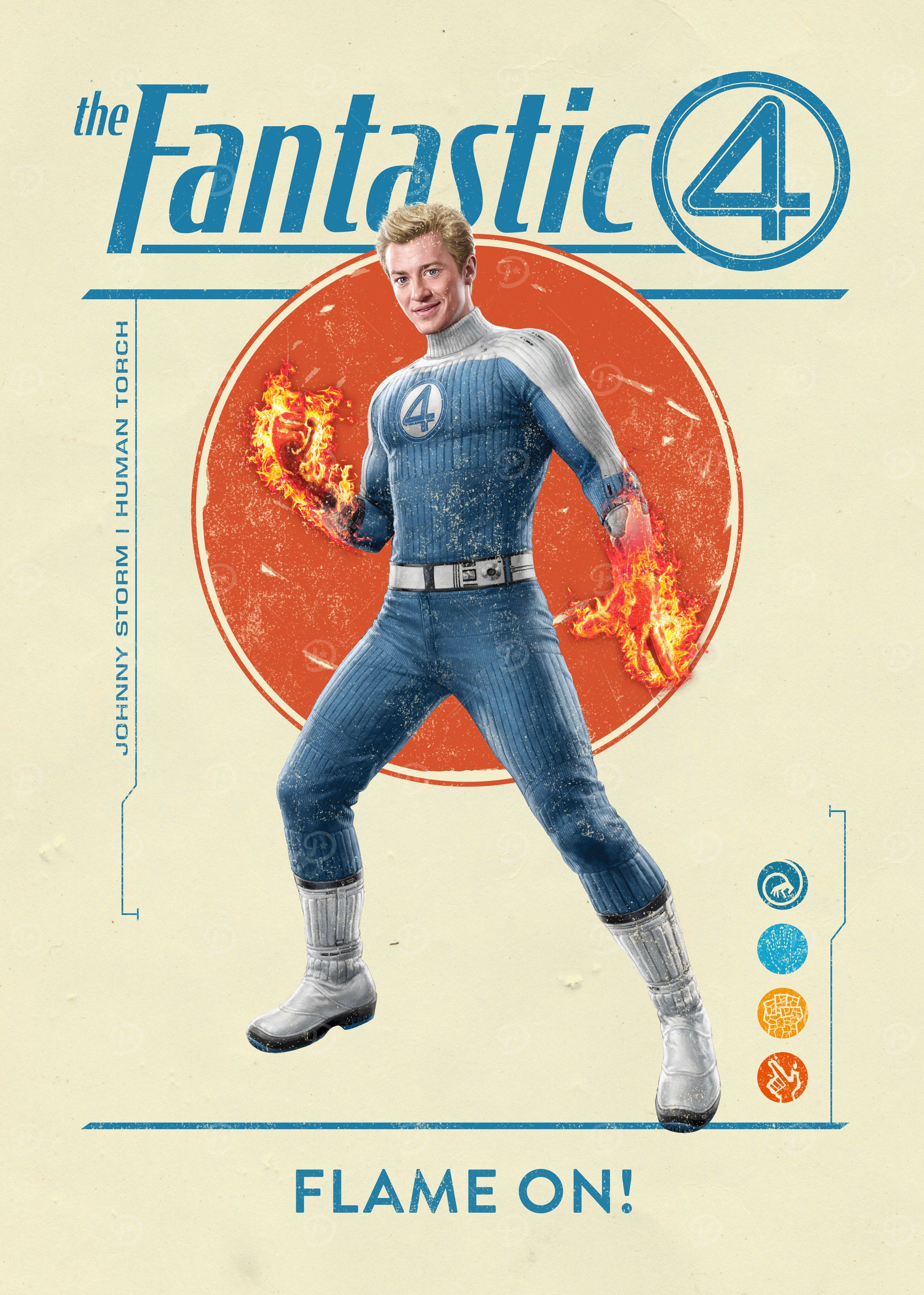 Johnny Storm Flame On
