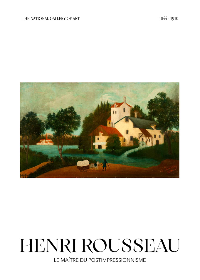 Henri Rousseau Landscape Painting
