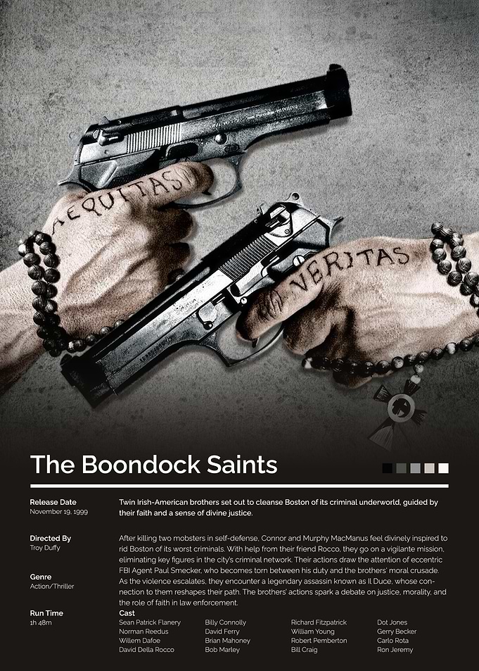 The Boondock Saints Movie Poster
