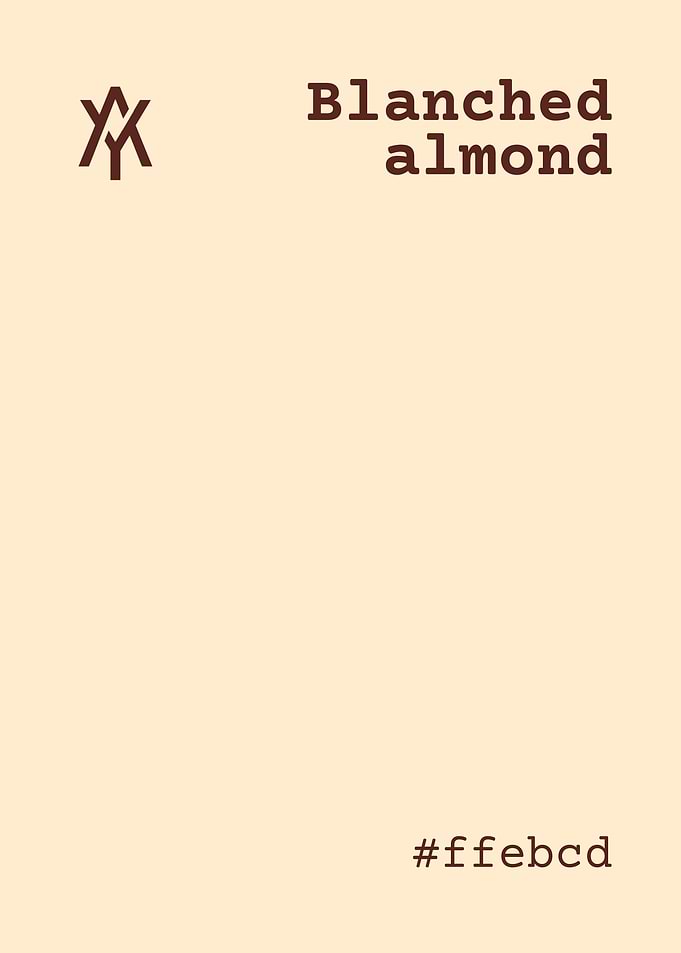 Blanched Almond Color Palette