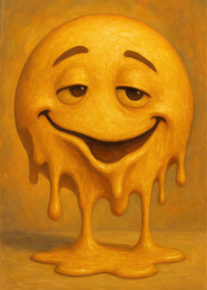 Melting Smiley Face