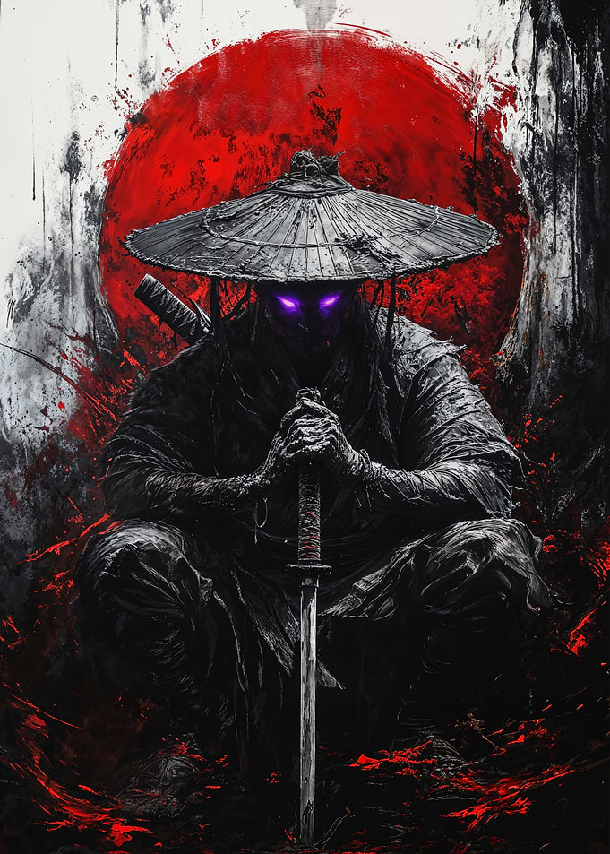 Cursed Japanese Samurai