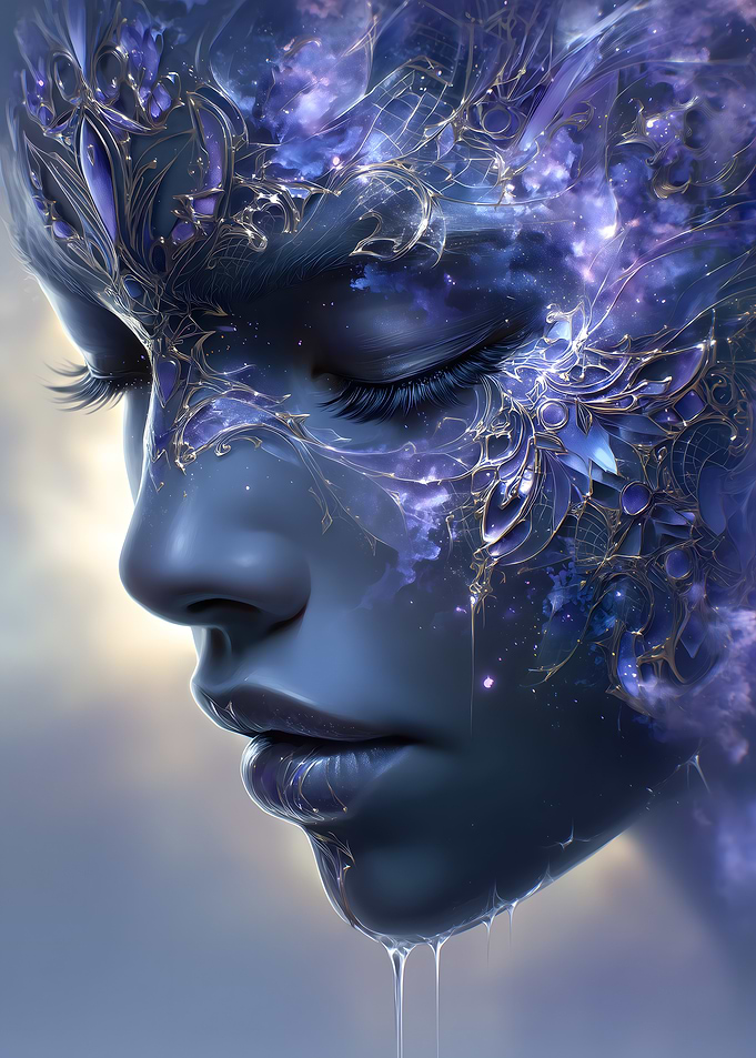 Celestial Woman Portrait