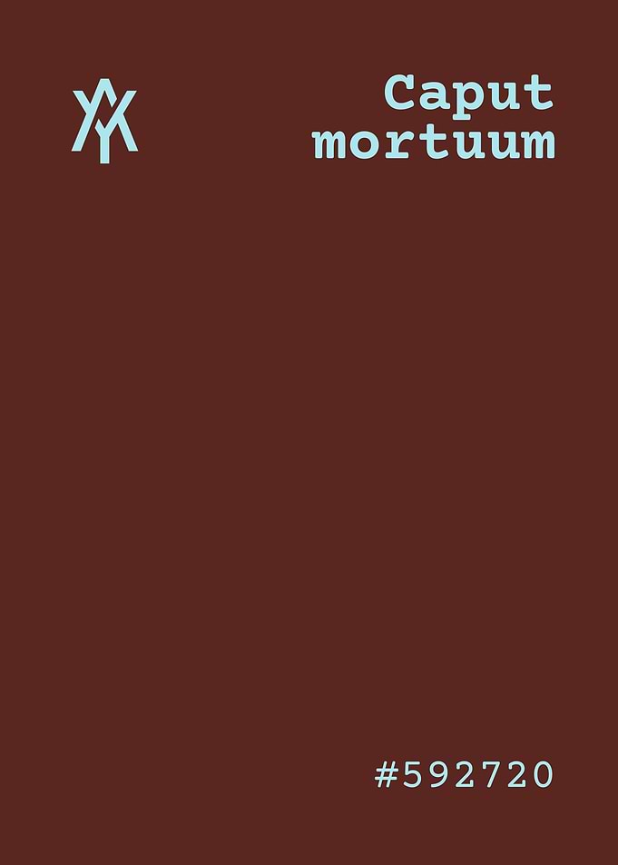 Caput Mortuum Color Swatch