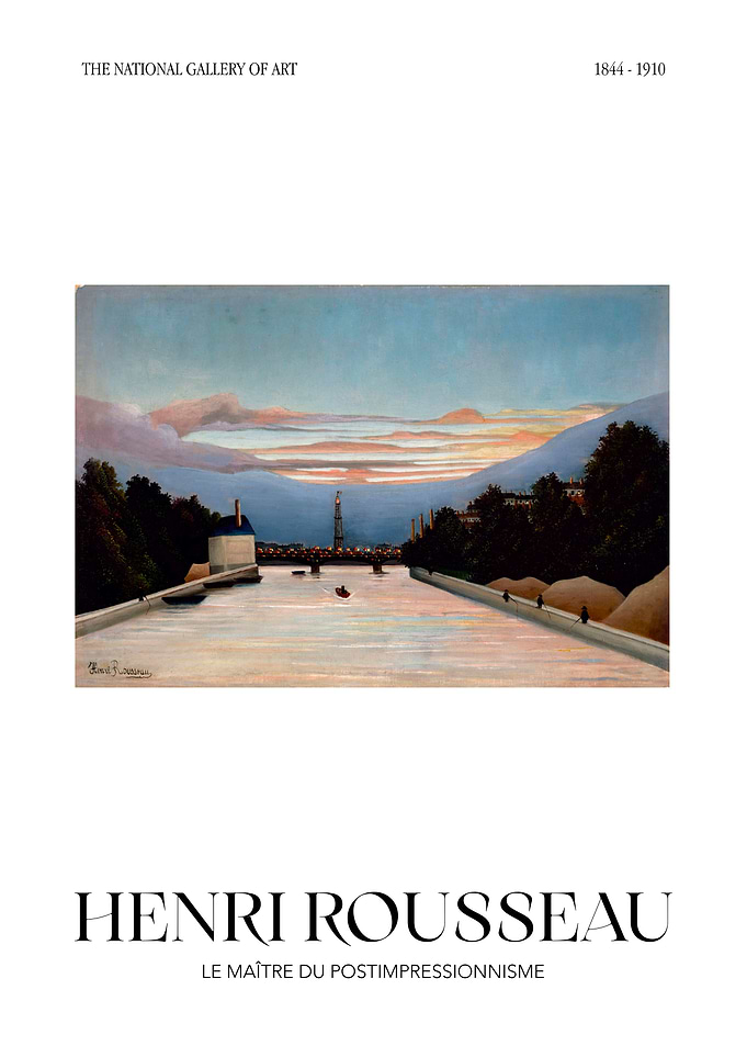 Henri Rousseau's Landscape Painting