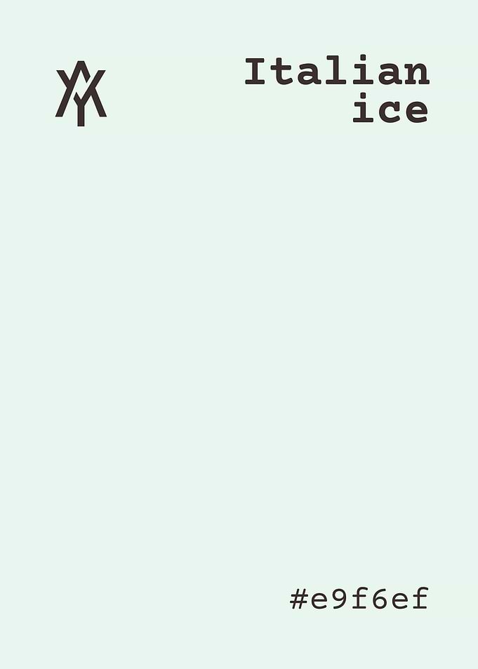 Italian Ice Color Palette