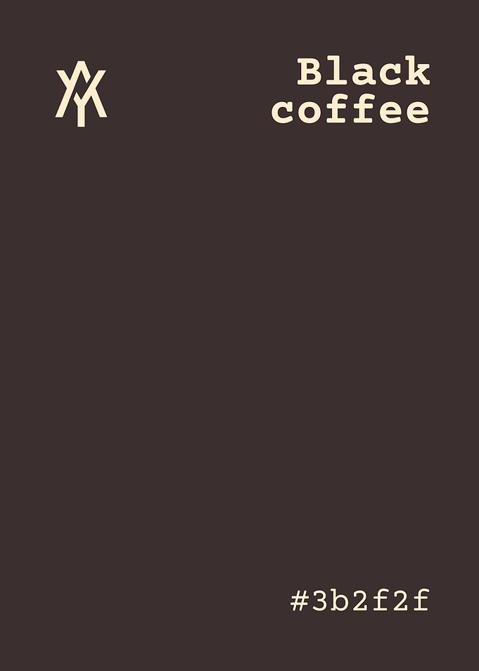 Black Coffee Color Palette