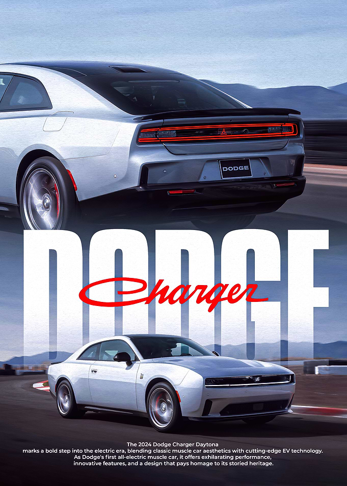 2024 Dodge Charger Poster