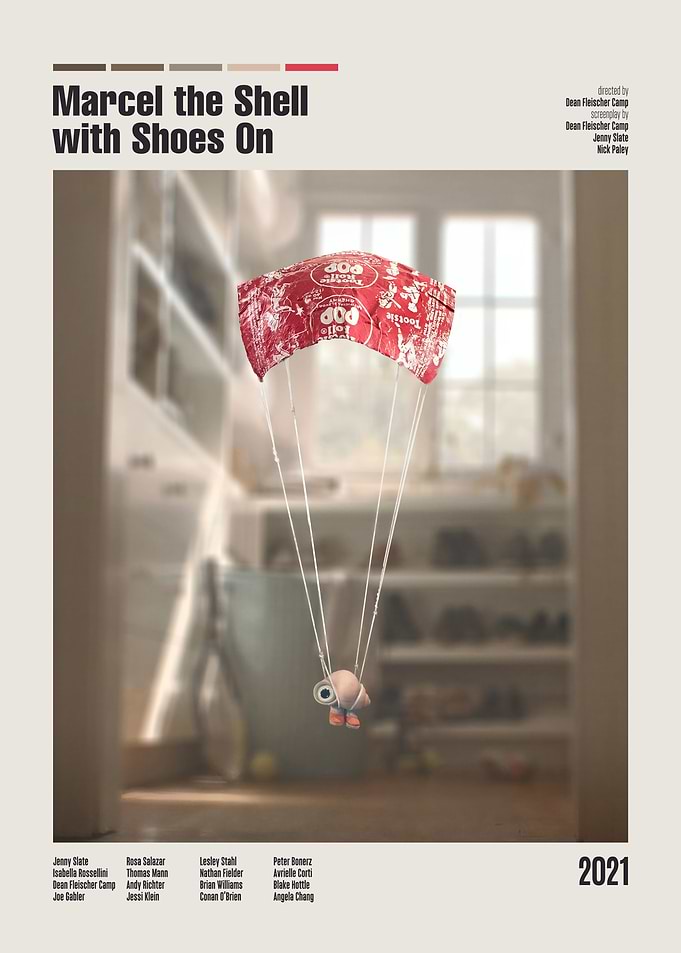 Marcel the Shell with Shoes On Movie Poster