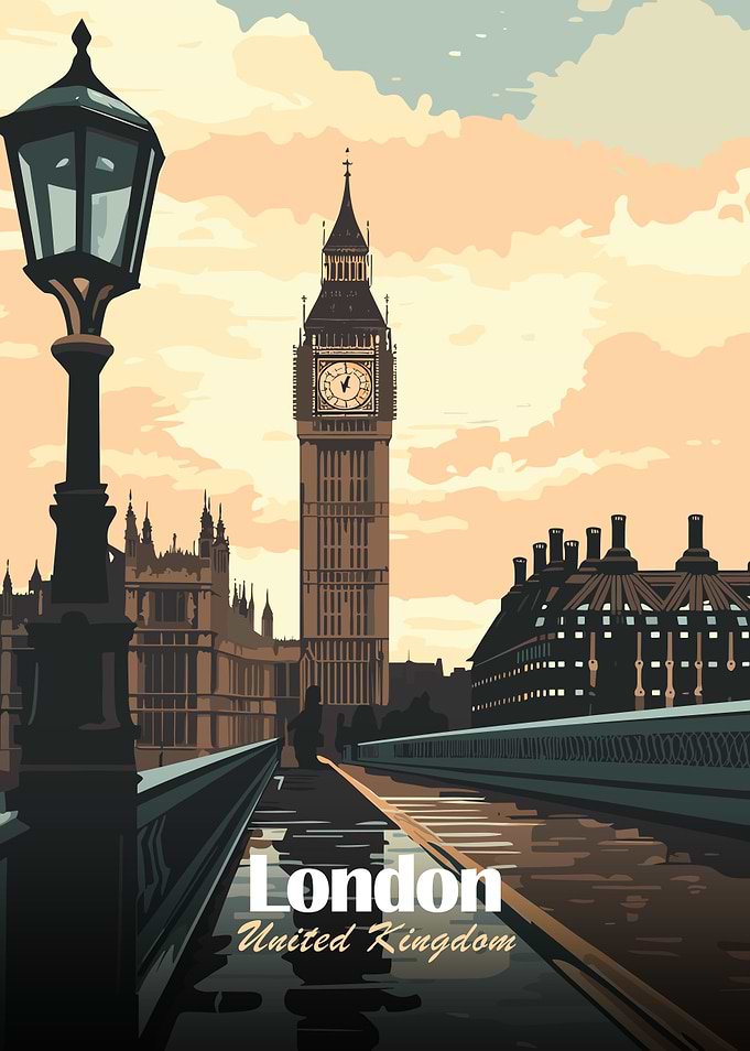 London, United Kingdom Illustration