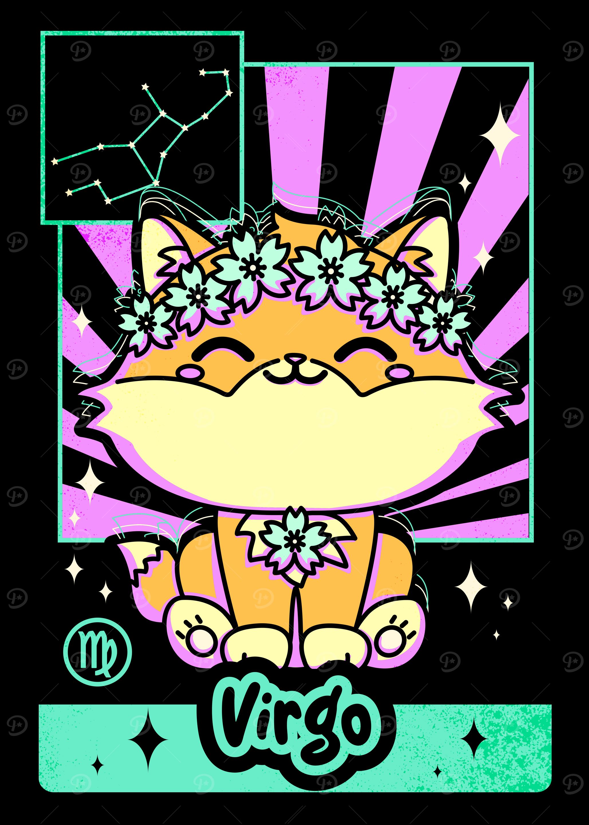 Kawaii Zodiac Series - Virgo