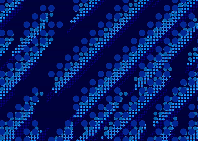 Abstract Blue Dot Pattern