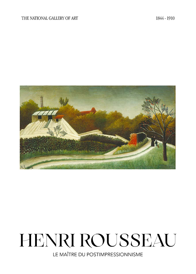 Henri Rousseau Landscape Painting