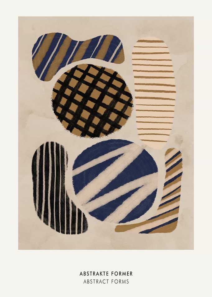 Abstract Forms Art Print