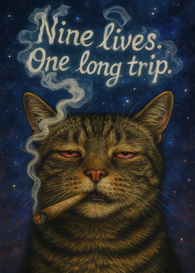 Stoned Cat: Nine Lives, One Trip