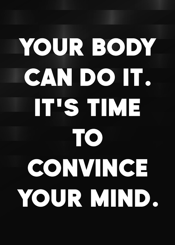 Motivational Quote: Body and Mind