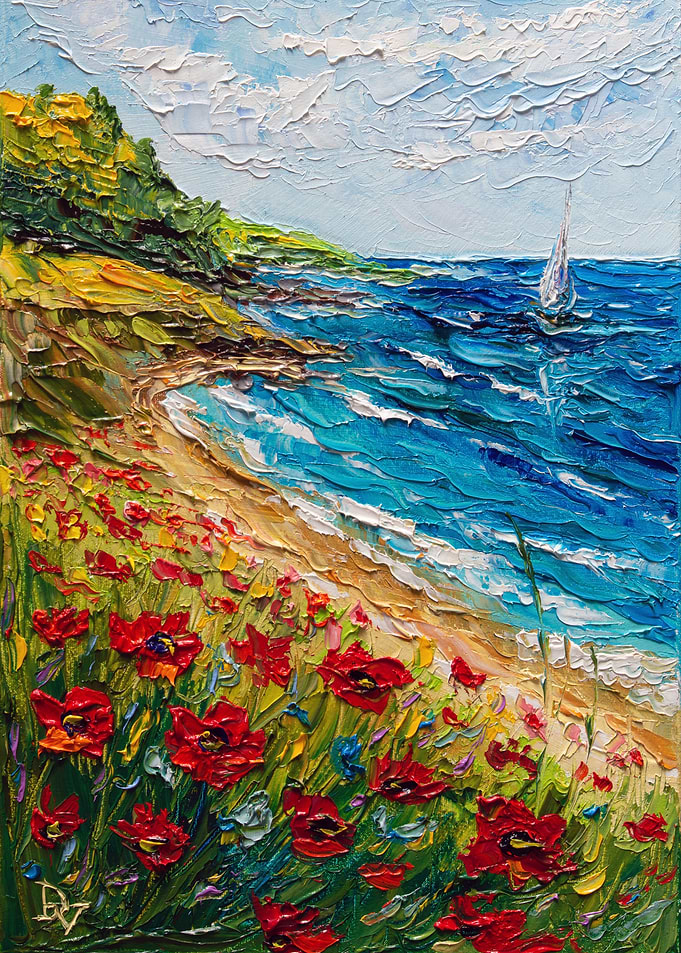 Where Poppies Meet the Waves