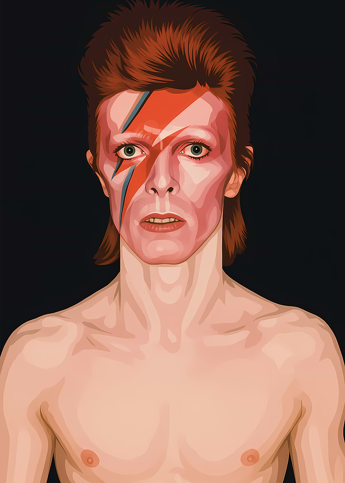 David Bowie Illustration