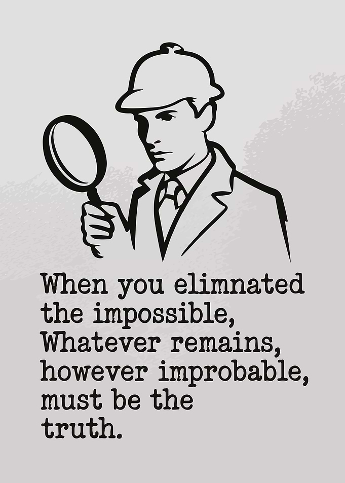 Detective Quote Art