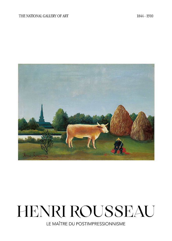 Henri Rousseau Painting: The Pasture