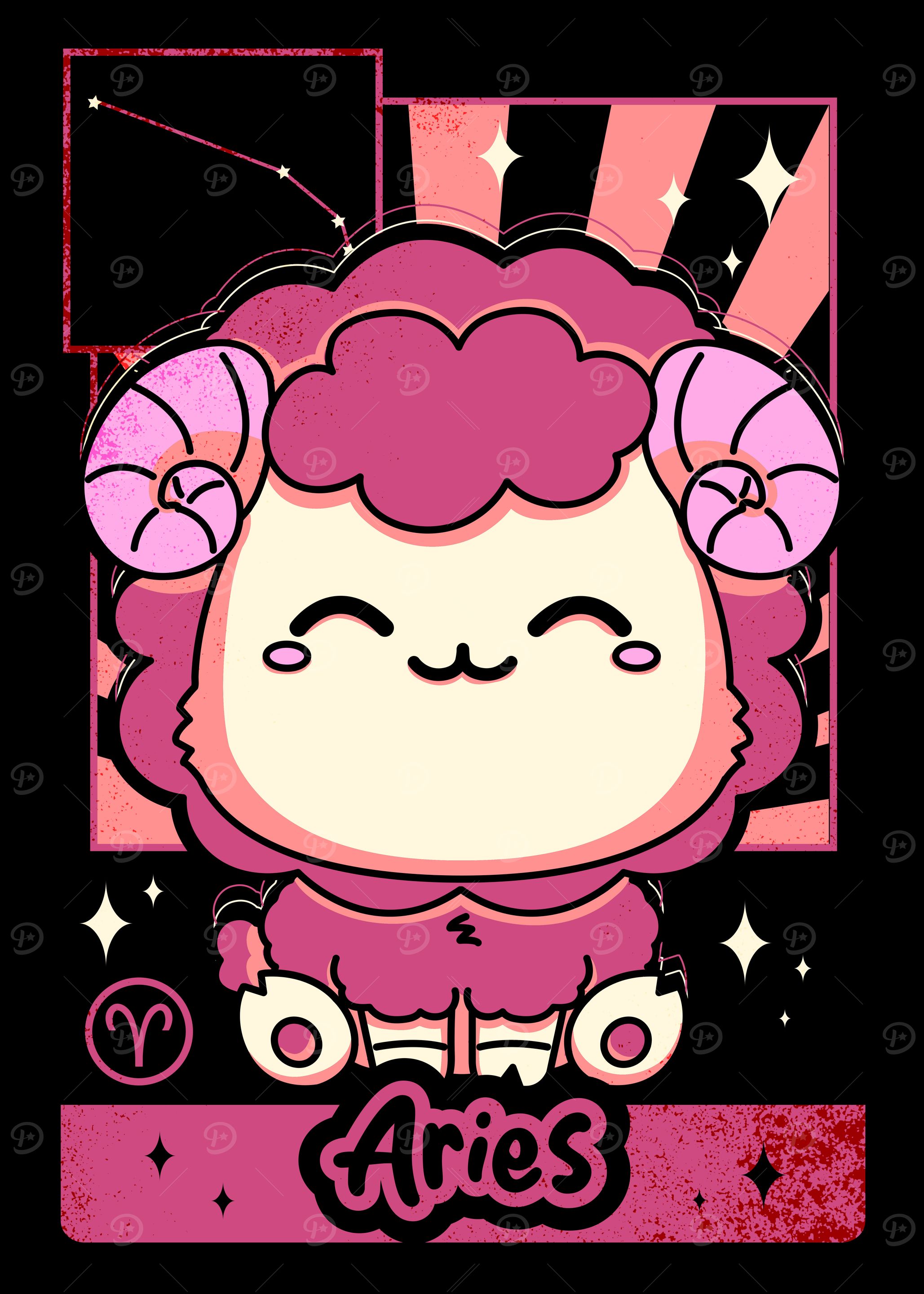 Kawaii Zodiac Series - Aries