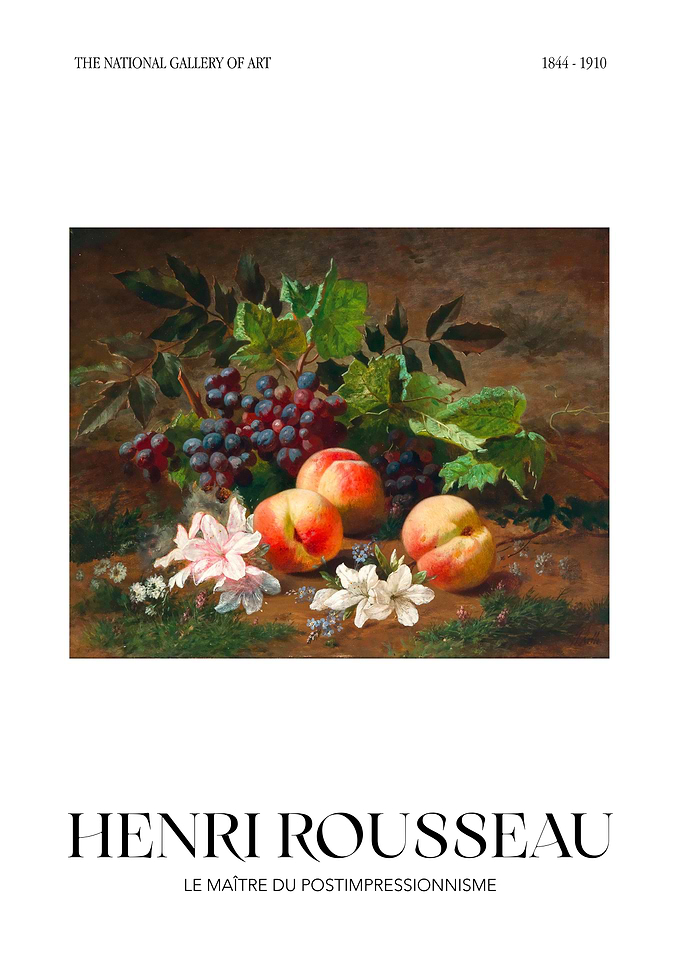 Still Life with Fruit by Rousseau