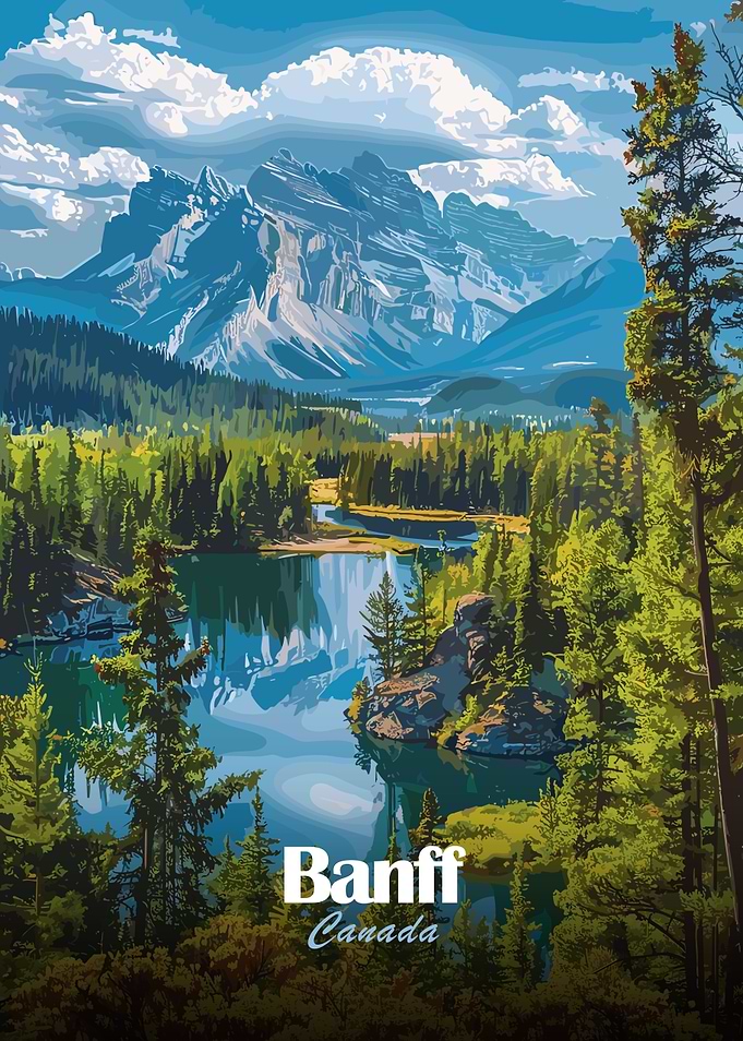 Banff Canada Landscape