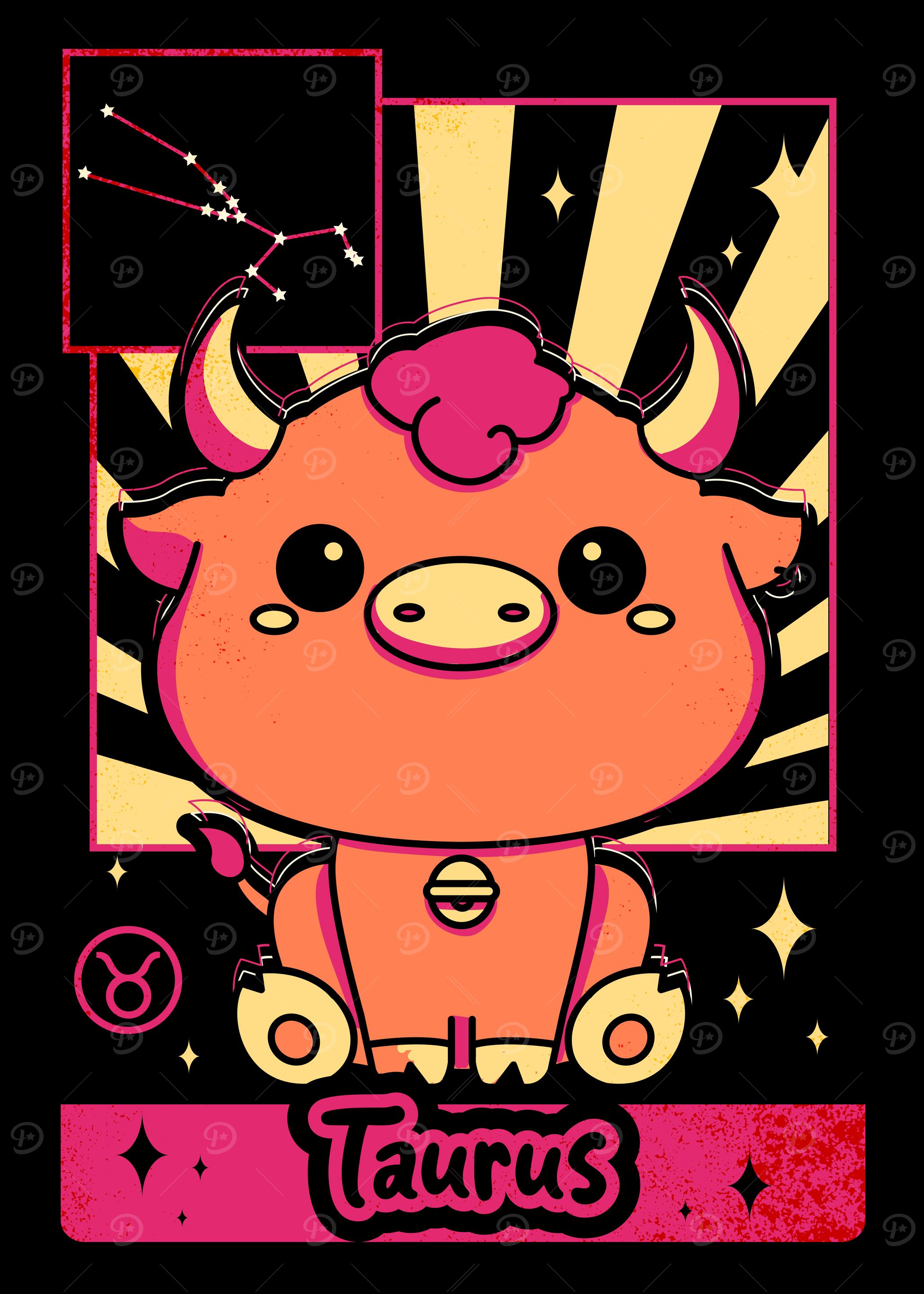 Kawaii Zodiac Series - Taurus