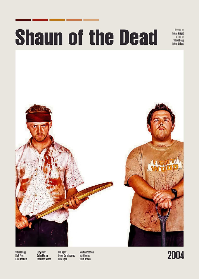 Shaun of the Dead Movie Poster