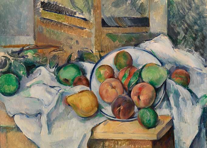 Still Life with Peaches and Pears