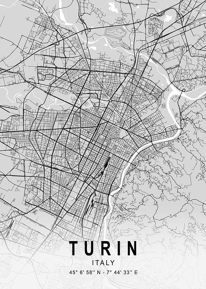Turin Light Map