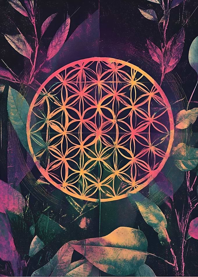 Flower of Life Botanical Art