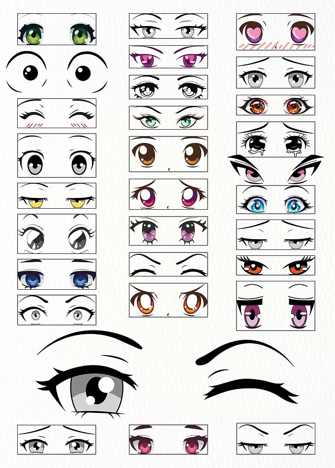 Anime Eyes Collection