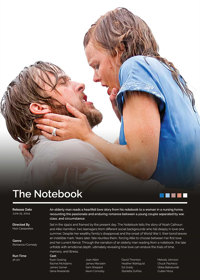 The Notebook Movie Poster