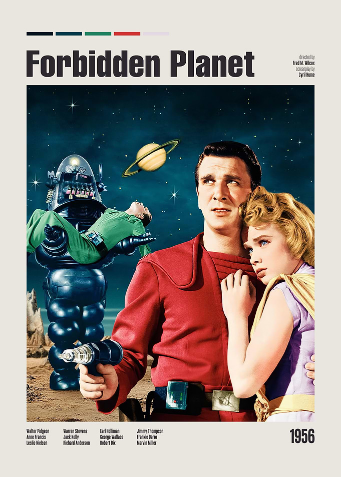 Forbidden Planet Movie Poster