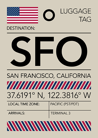 SFO San Francisco, California Airport