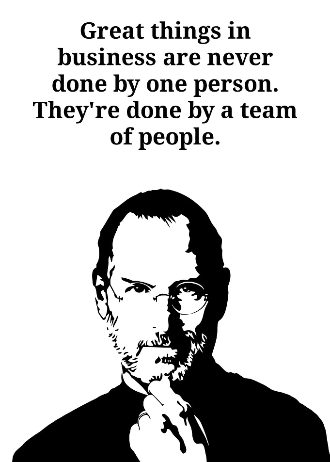 Steve Jobs Teamwork Quote
