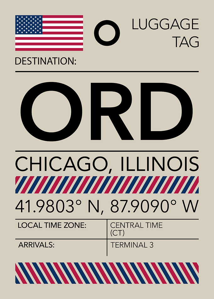 ORD Chicago, Illinois Airport