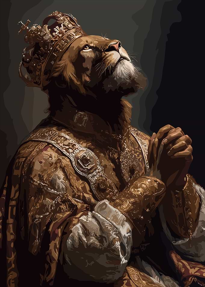 Lion King Royalty Portrait