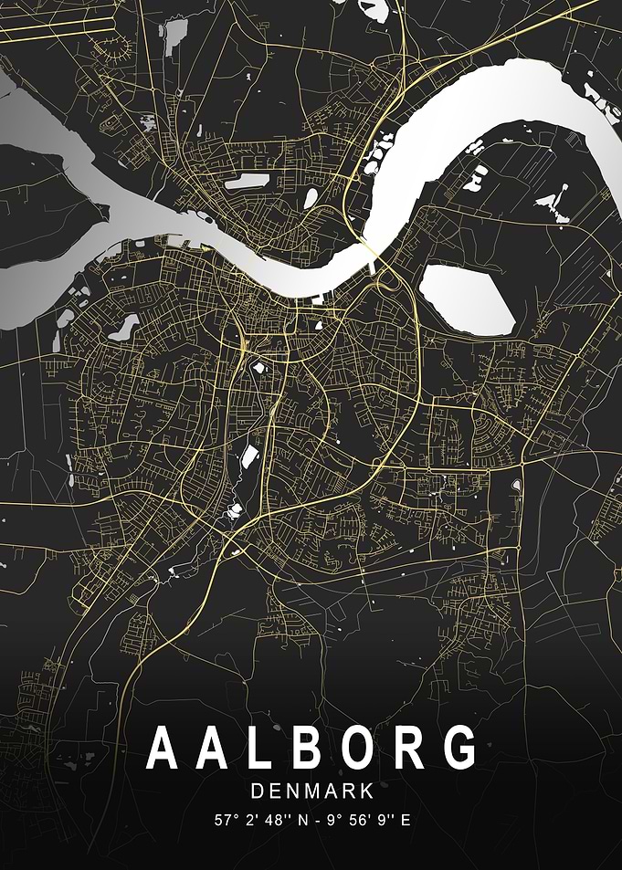 Aalborg Silver City Map